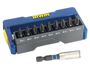 IRWIN® Phillips Impact Screwdriver Bit Set, 10 Piece IRW1923419