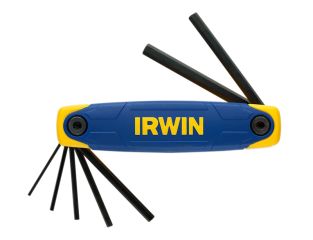 IRWIN Folding Hex Key Set, 7 Piece (2-8mm) IRWT10765