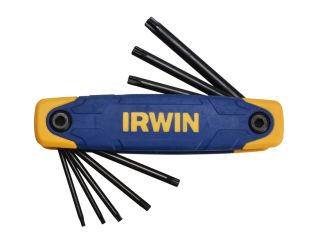 IRWIN TORX Key Folding Set of 8: TX9-TX40 IRWT10767