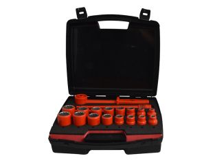 ITL Insulated Insulated Socket Set of 19 1/2in Drive ITL03095