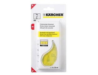 Karcher Glass Cleaning Sachets (4x20ml) KAR62953020