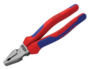 Knipex High Leverage Combination Pliers Multi-Component Grip 200mm (8in) KPX0202200