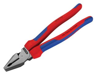 Knipex High Leverage Combination Pliers Multi-Component Grip 225mm (9in) KPX0202225