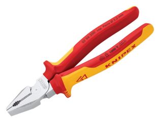 Knipex VDE High Leverage Combination Pliers 200mm KPX0206200
