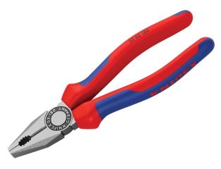 Knipex Combination Pliers Multi-Component Grip 180mm (7in) KPX0302180