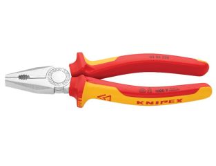 Knipex VDE Combination Pliers 200mm KPX0306200