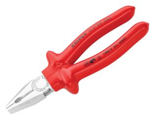 Knipex VDE Combination Pliers Dipped Handles 200mm KPX0307200