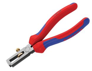 Knipex End Wire Insulation Stripping Pliers Multi-Component Grip 160mm KPX1102160