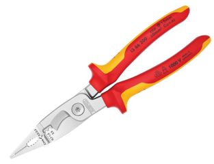 Knipex VDE Multifunctional Installation Pliers 200mm KPX1386200