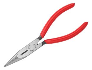 Knipex Snipe Nose Side Cutting Pliers (Radio) PVC Grip 160mm (6.1/4in) KPX2501160