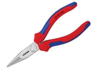 Knipex Snipe Nose Side Cutting Pliers (Radio) Multi-Component Grip 160mm (6.1/4in) KPX2502160