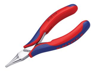 Knipex Electronics Flat Jaw Pliers Multi-Component Grip 115mm KPX3512115