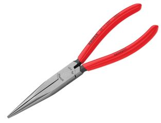 Knipex Mechanic's Long Nose Pliers PVC Grip 200mm (8in) KPX3811200
