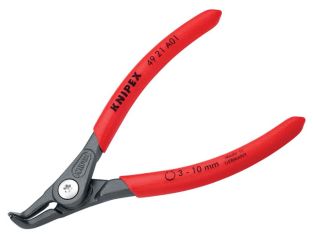 Knipex Precision Circlip Pliers External 90° Bent Tip 3-10mm A01 KPX4921A01