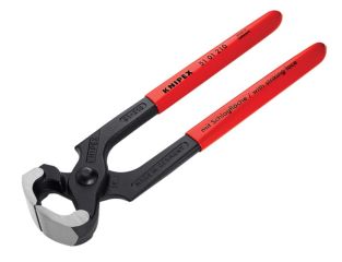 Knipex Hammerhead Style Carpenter's Pincers PVC Grip 210mm (8.1/4in) KPX5101210