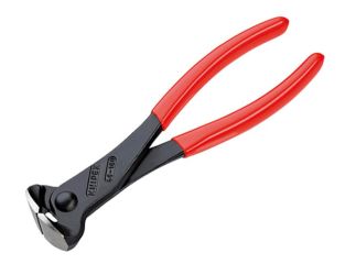 Knipex End Cutting Pliers PVC Grip 180mm (7in) KPX6801180