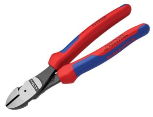 Knipex High Leverage Diagonal Cutters Multi-Component Grip 200mm (8in) KPX7402200