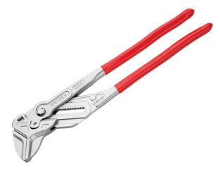 Knipex XL Pliers Wrench PVC Grip 400mm - 85mm Capacity KPX8603400