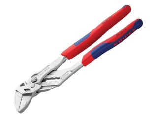 Knipex Pliers Wrench Multi-Component Grip 250mm - 52mm Capacity KPX8605250