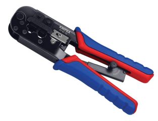 Knipex Crimping Pliers for RJ11/12 RJ45 Western Plugs KPX975110