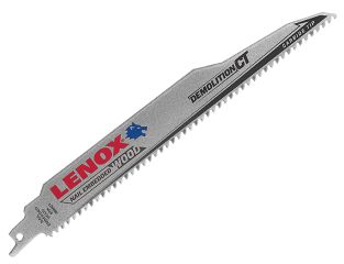 LENOX 956RCT DEMOLITION CT™ Reciprocating Saw Blade 230mm 6 TPI LEN1832143