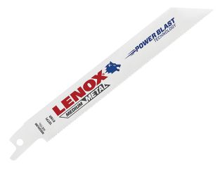 LENOX 20566-618R Metal Cutting Reciprocating Saw Blades 150mm 18 TPI (Pack 5) LEN618R