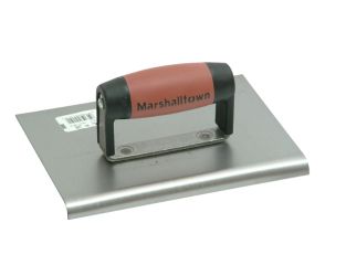 Marshalltown M120D Cement Edger Straight End Durasoft Handle 8 x 6in M/T120D