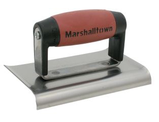 Marshalltown M136D Cement Edger Curved End DuraSoft® Handle 6 x 3in M/T136D