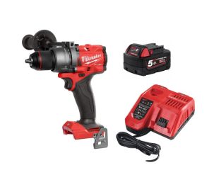 Milwaukee M18 Fuel 13mm Brushless Combi Drill Gen 4 with 5ah Battery and Charger