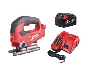 Milwaukee M18 FJS-0X FUEL™ Top Handle Jigsaw 18V M18FJS0 with 5ah Battery& Charger