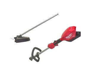 Milwaukee M18 Fuel Outdoor Power Head with QUIK-LOK and Line Trimmer Attachment