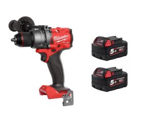 Milwaukee M18 Fuel 13mm Brushless Combi Drill Gen 4 with 2 x 5ah Battery