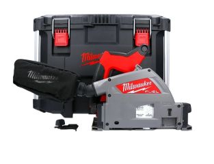 Milwaukee M18 Fuel Brushless 165mm Plunge Saw in Packout Case 4933478777 M18FPS55-0P