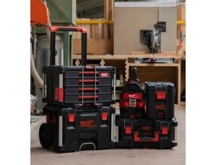 Milwaukee PACKOUT KIT 5 with PACKOUT Large Case, 4 Drawer Case, Compact Case and Tote Bag