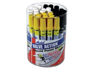 Markal Valve Action Paint Marker (Tub 24) MKL96080