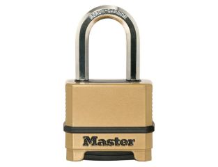 Master Lock Excell™ 4-Digit Combination 50mm Padlock - 38mm Shackle MLKM175LF