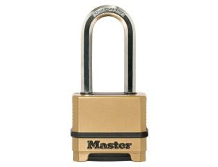 Master Lock Excell™ 4-Digit Combination 50mm Padlock - 51mm Shackle MLKM175LH