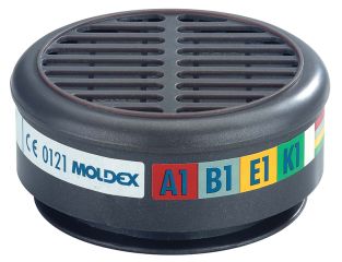 Moldex ABEK1 Gas Filter For 8000 Half Mask (Wrap of 2) MOL890001
