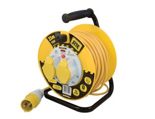 Masterplug Cable Reel 110V 16A Thermal Cut-Out 25m MSTLVCT25162