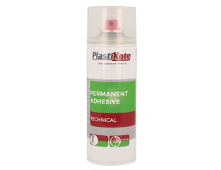 PlastiKote Trade Permanent Spray Adhesive 400ml PKT71029