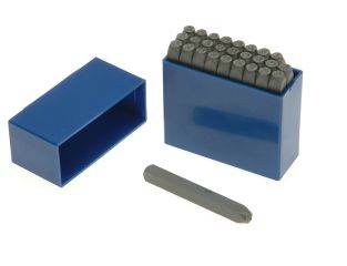Priory 181- 3.0mm Set of Letter Punches 1/8in PRIL18