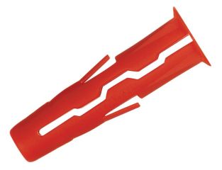 Rawlplug Red UNO® Plugs 6 x 28mm (Pack 1000) RAW68517
