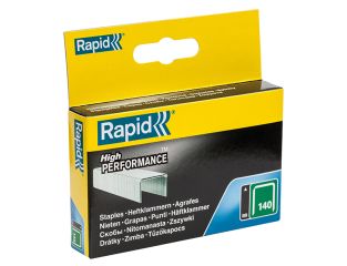 Rapid 140/12 12mm Galvanised Staples Box 2000 RPD14012