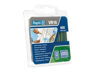 Rapid VR16 Fence Hog Rings Pack 400 Green RPDVR16GR400