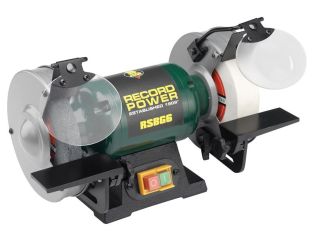 Record Power RSBG8 200mm (8in) Bench Grinder 550W 240V RPTRPBG8