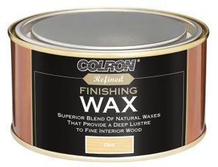 Ronseal Colron Refined Finishing Wax Clear 325g RSLCRFW325