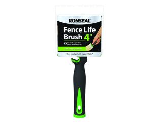 Ronseal Soft Grip Fence Life Brush 100 x 40mm RSLFLBRUSH