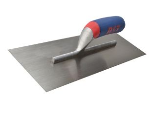R.S.T. Plasterer's Finishing Trowel Carbon Steel Soft Touch Handle 13 x 4.1/2in RST13S