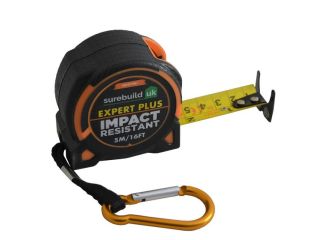 Surebuild Impact Tape Measure, Double Sided 5M/16FT SBHTTM1