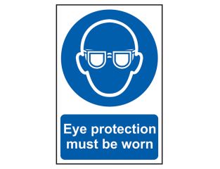 Scan Eye Protection Must Be Worn - PVC 200 x 300mm SCA0007